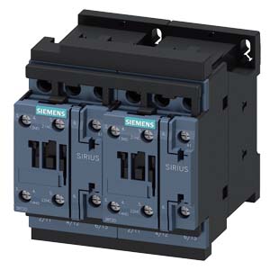SIEMENS 西门子 SIRIUS 3RA23 reversing contactor assemblies, up to 55 kW
